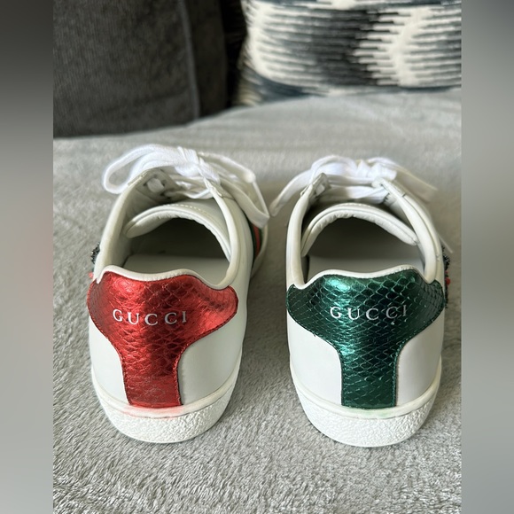 Gucci Women's Ace Embroidered Sneaker - Picture 6 of 6